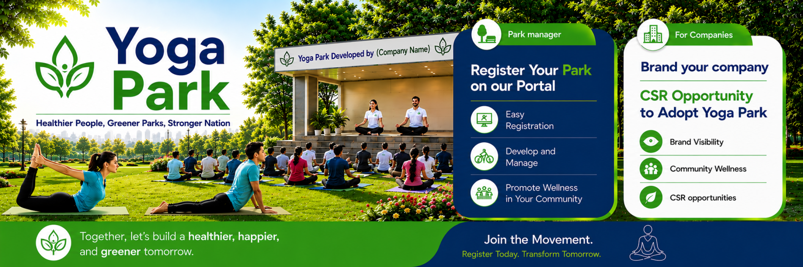 Yoga Park Banner